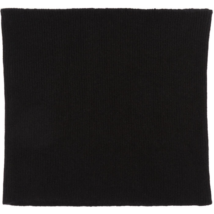Photo: Undecorated Man Black Belly Warmer Scarf