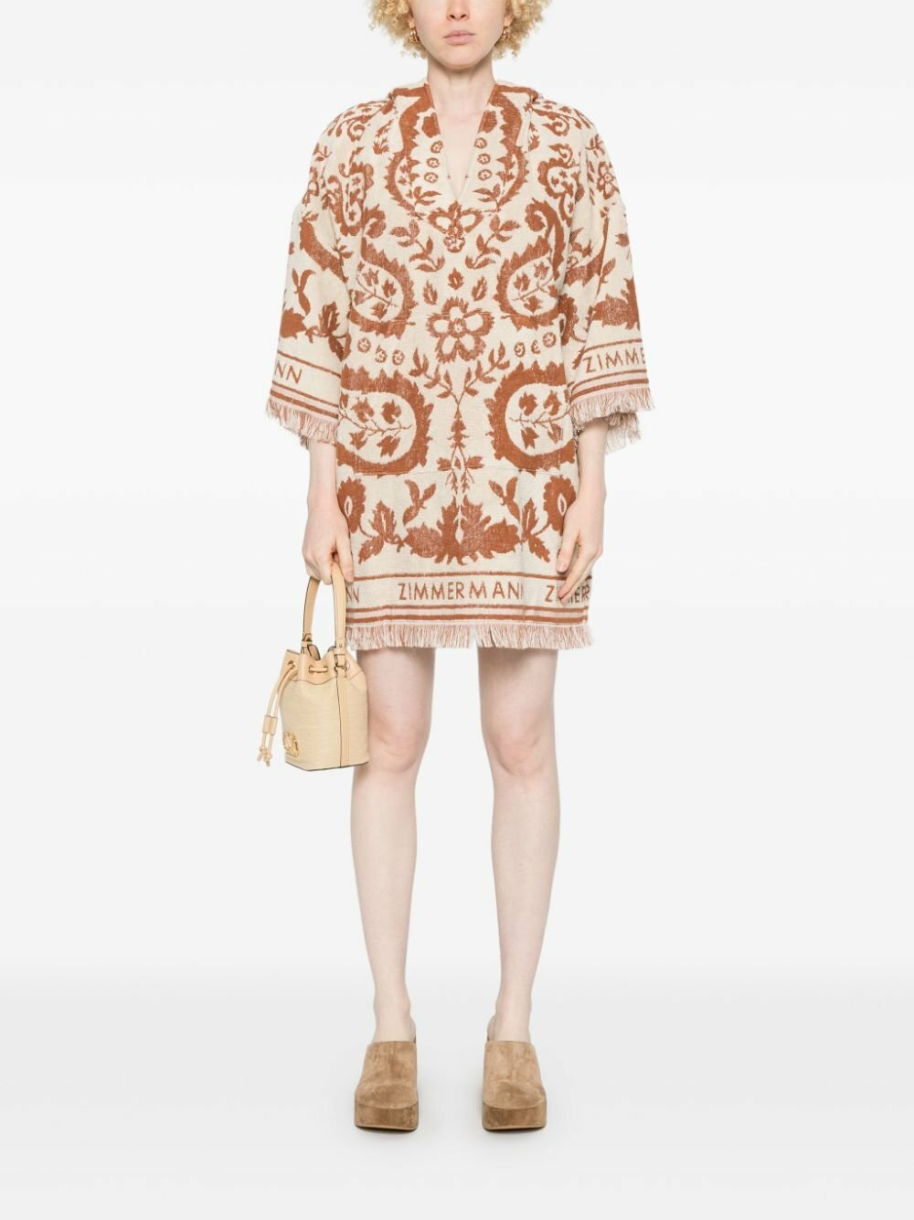 Zimmermann Girls Wylie Flip Dress in Multicolour
