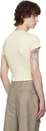 Eckhaus Latta Off-White Lapped Baby T-shirt