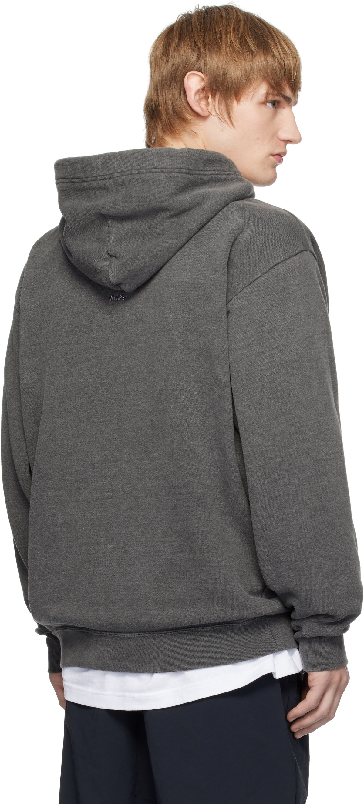 WTAPS Gray Cut & Sewn 17 Hoodie WTAPS