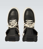 Rick Owens Leather high-top platform sneakers