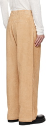 Our Legacy Beige Borrowed Trousers