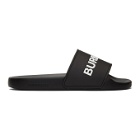 Burberry Black Furley Sandals