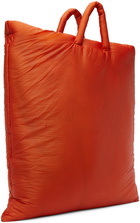 Our Legacy Orange Big Pillow Tote