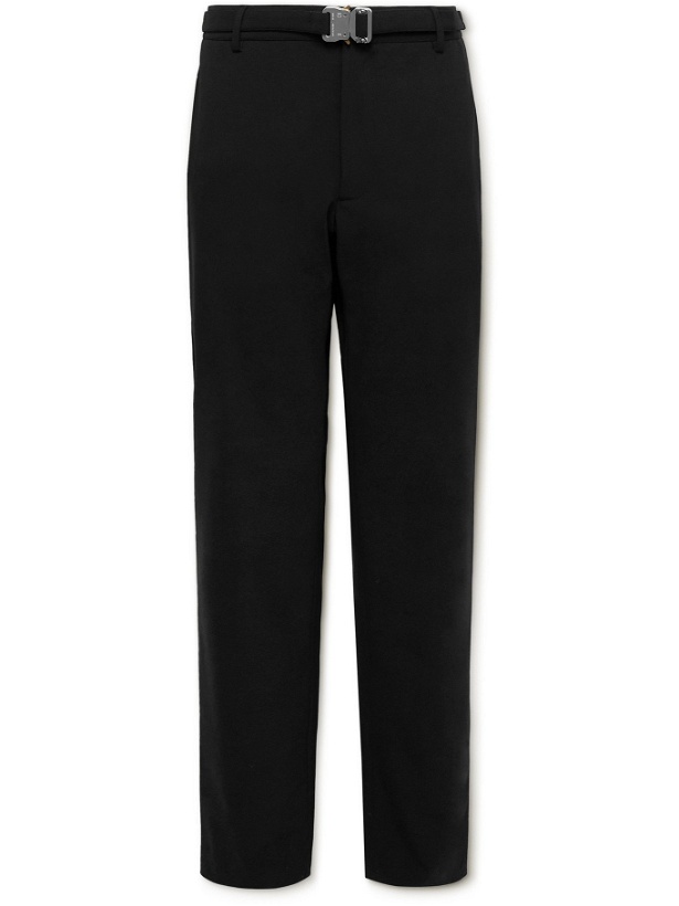 Photo: 1017 ALYX 9SM - Belted Crepe Trousers - Black - IT 46