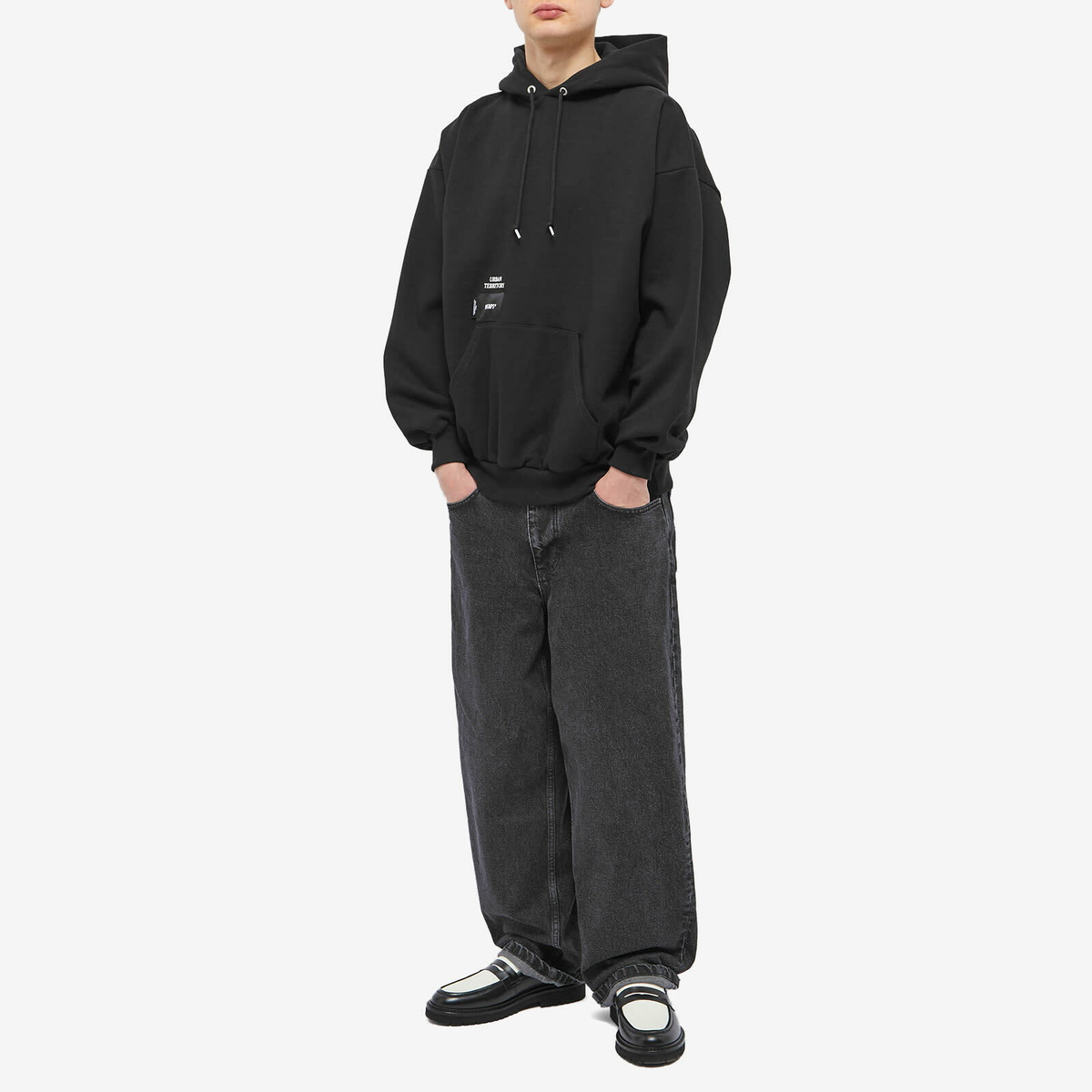 WTAPS Men's Cross Bones Hoody in Black WTAPS