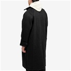 MKI Men's Wool Car Coat in Black