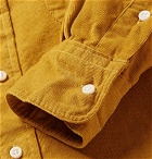 Gitman Vintage - Slim-Fit Button-Down Collar Cotton-Corduroy Shirt - Men - Mustard