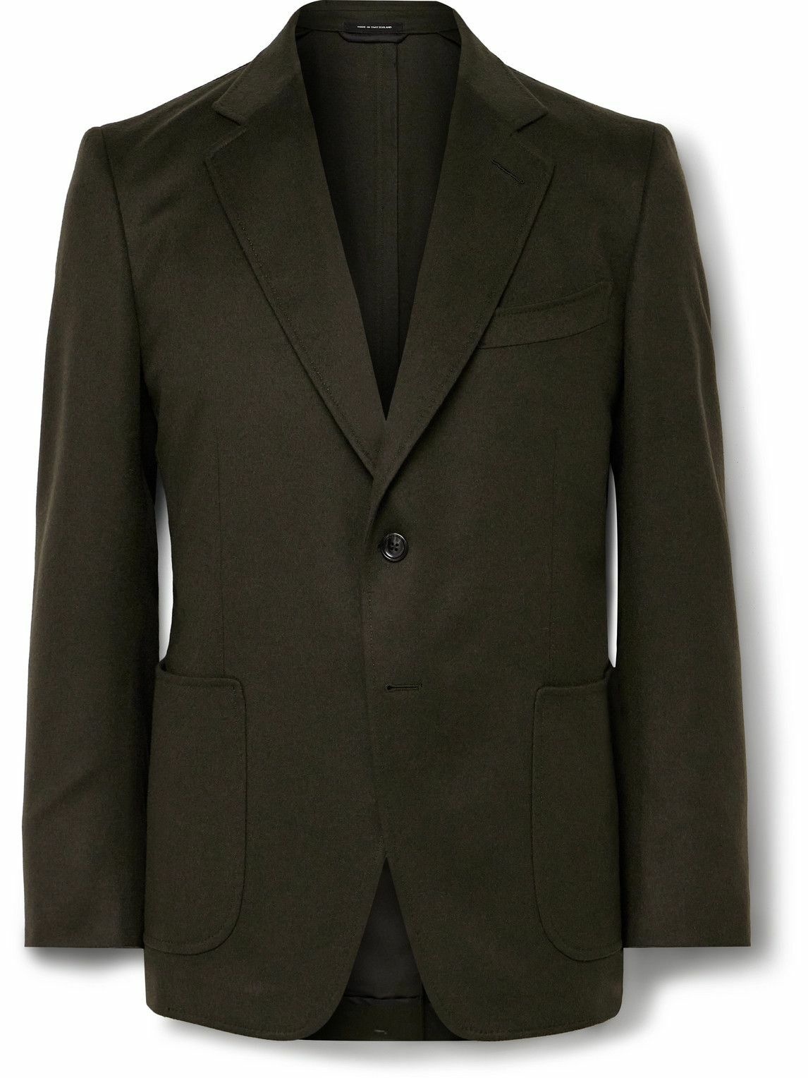 Photo: TOM FORD - O'Connor Brushed-Cashmere Blazer - Brown