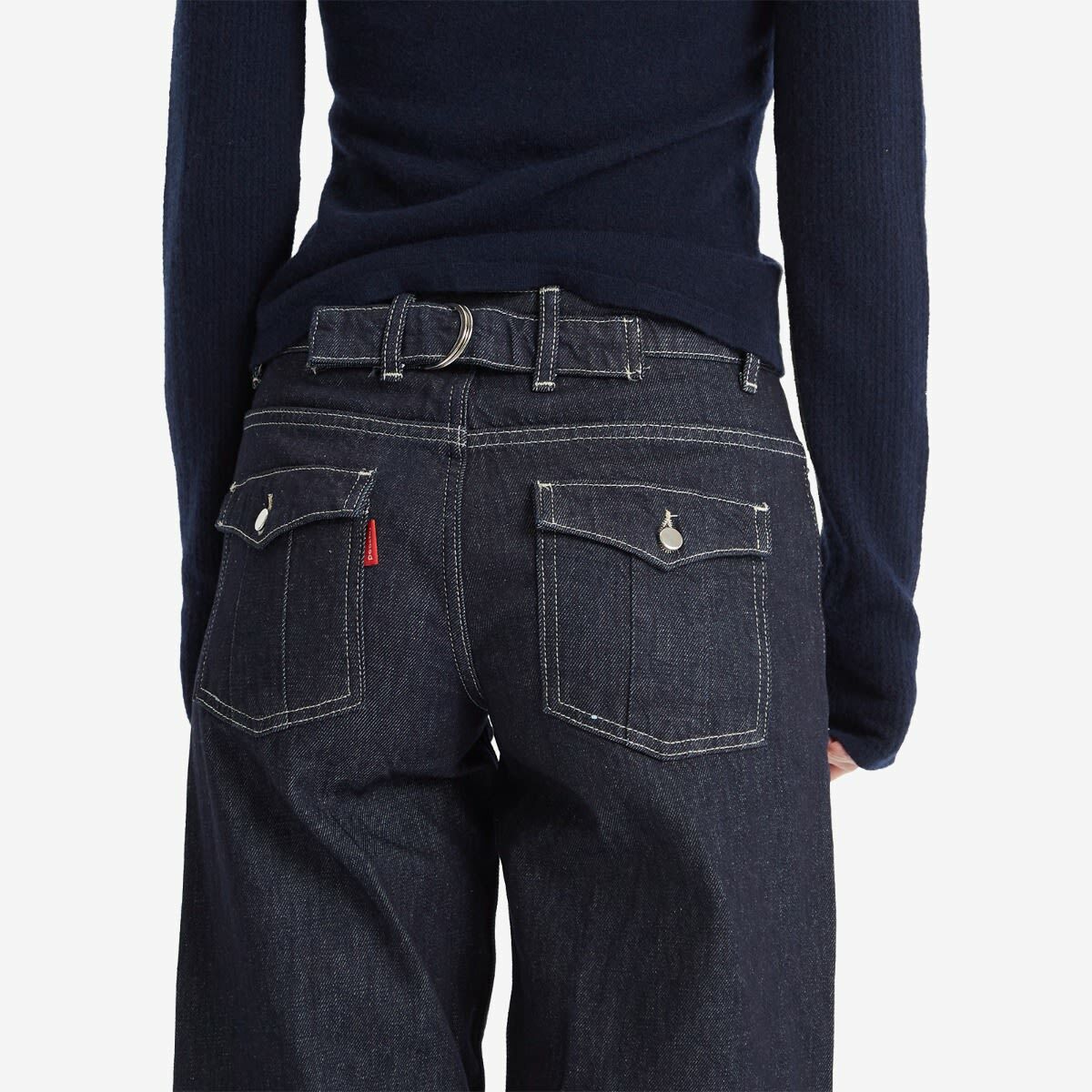 Peachy Den Women's Joan Jeans in Dark Rinse