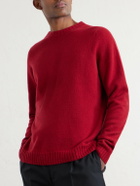 John Smedley - Norfolk Recycled-Cashmere and Merino Wool-Blend Sweater - Red
