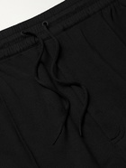 Y-3 - Slim-Fit Shell-Trimmed Tech-Jersey Track Pants - Black