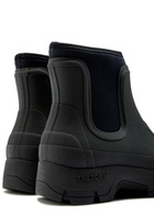 Kassl Editions X Tretorn Marie Rubber Ankle Boots Black
