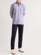 Peter Millar - Button-Down Collar Checked Cotton Shirt - Blue