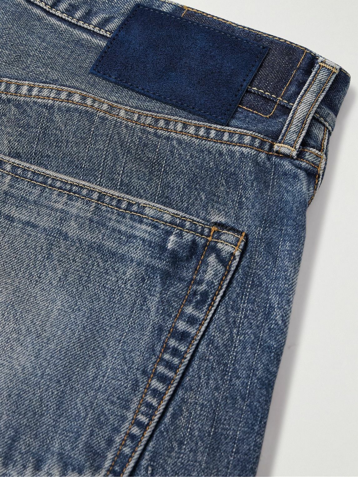 Visvim - Social Sculpture 05 Straight-Leg Distressed Jeans - Blue