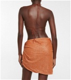 Oseree - Shine wrap miniskirt
