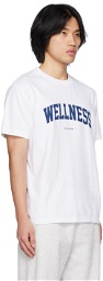 Sporty & Rich White 'Wellness' Ivy T-Shirt