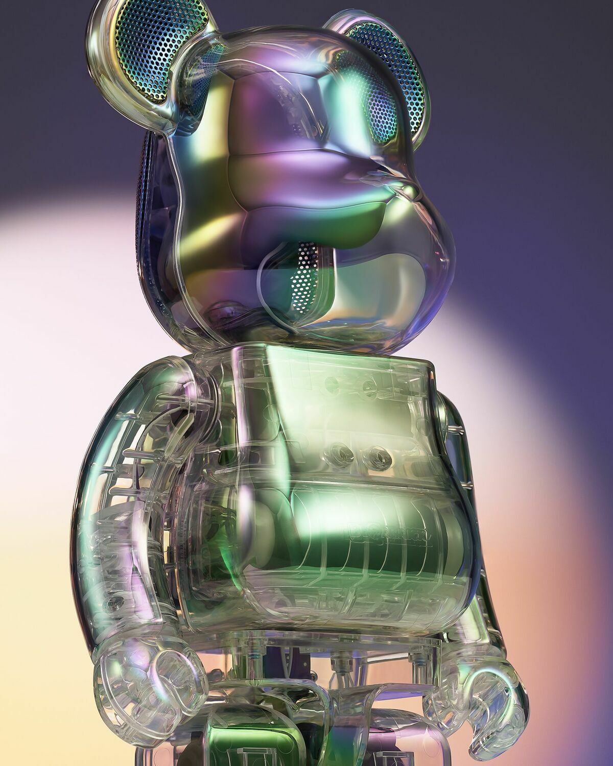 MEDICOM BE@RBRICK AUDIO 400% Portable Bluetooth Speaker Multi-color Mens Home deco