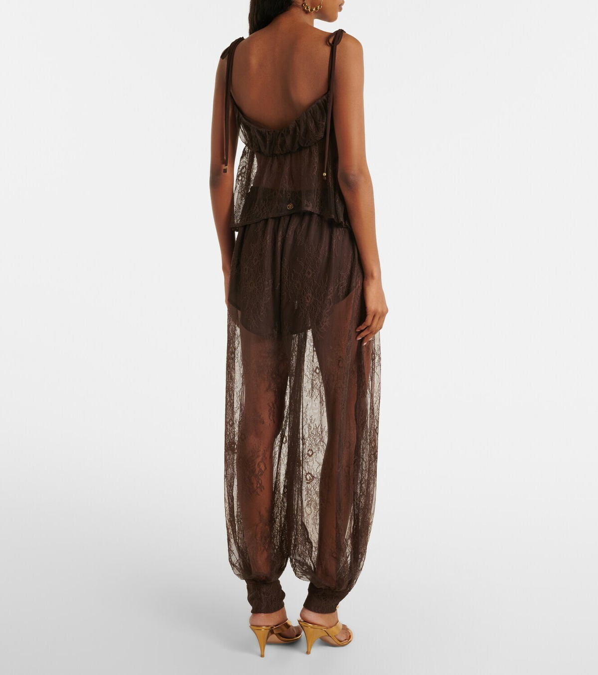 Bananhot Kendall lace balloon pants