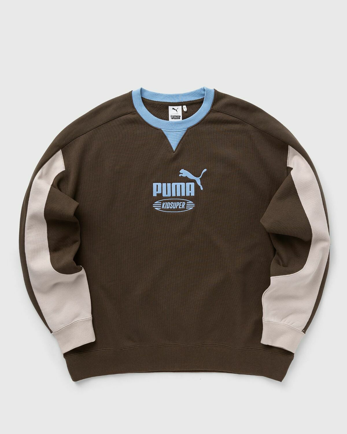 Puma X Kidsuper Crew Brown Sweatshirts