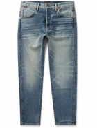 TOM FORD - Slim-Fit Garment-Washed Selvedge Jeans - Blue