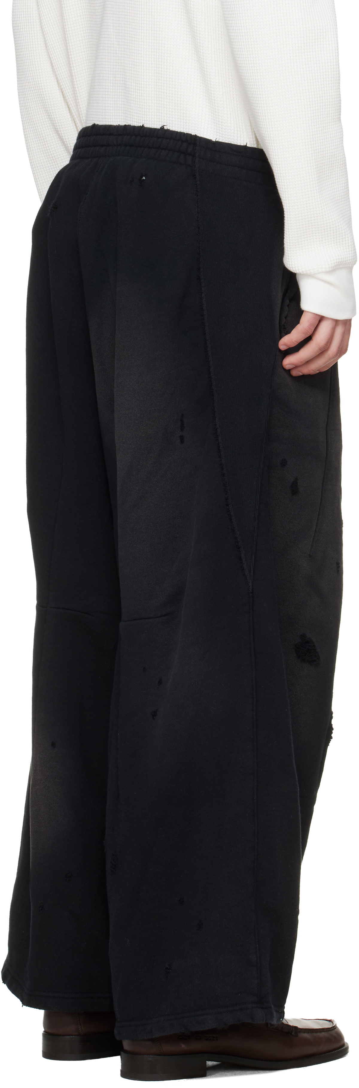 NEEDLES Black Darts H.D Sweatpants