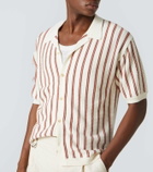 King & Tuckfield Striped wool shirt