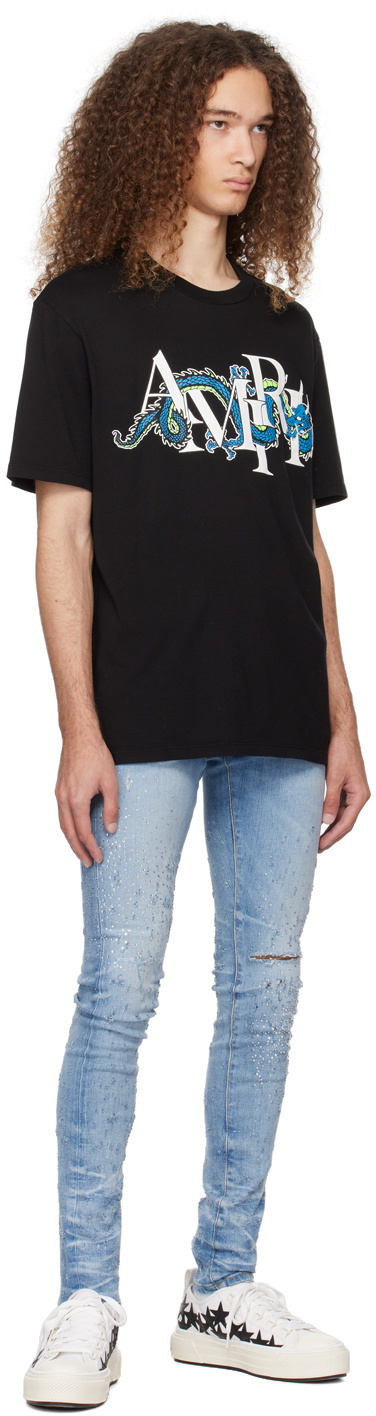 AMIRI Black CNY Dragon T-Shirt Amiri