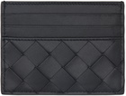 Bottega Veneta Black Credit Card Holder