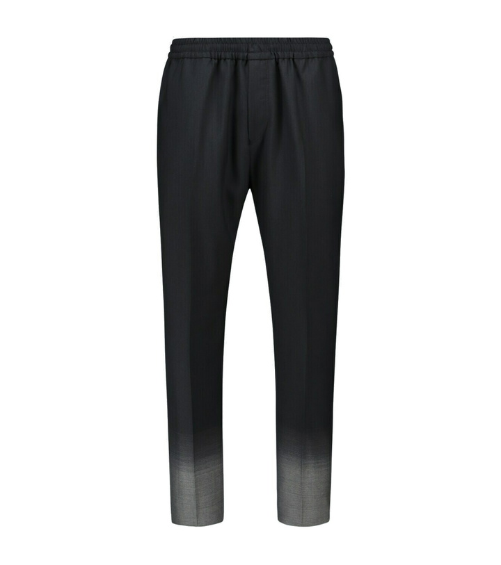 Photo: Givenchy - Gradient jacquard wool pants