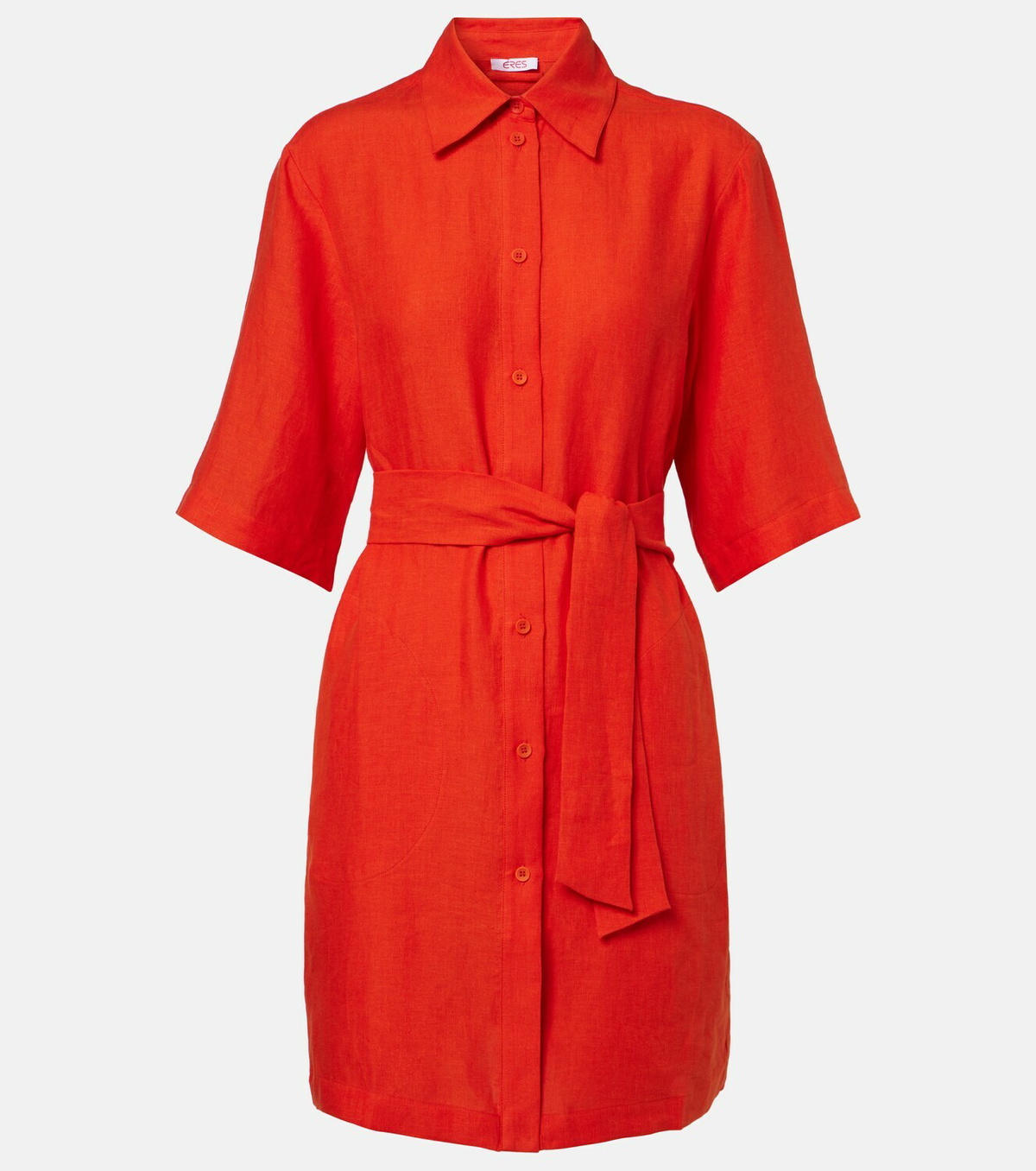 Eres Séducteur linen shirt dress