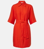 Eres Séducteur linen shirt dress