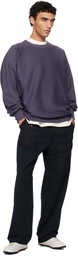 nanamica Black Wide Cargo Pants