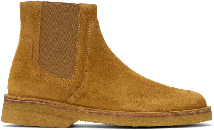 Photo: A.P.C. Tan Theodore Chelsea Boots