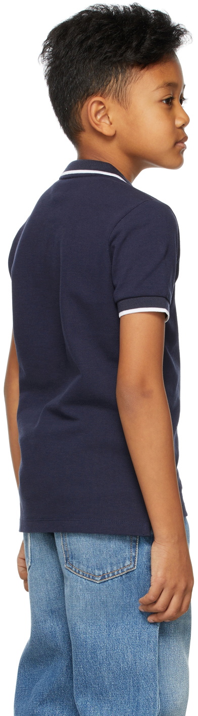 Kenzo Kids Navy Tiger Polo Shirt Kenzo