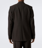 Wales Bonner Atto satin-trimmed virgin wool blazer
