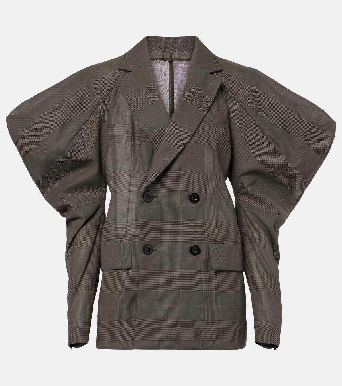 Sacai Cotton voile blazer
