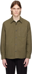 A.P.C. Khaki Theodore Shirt