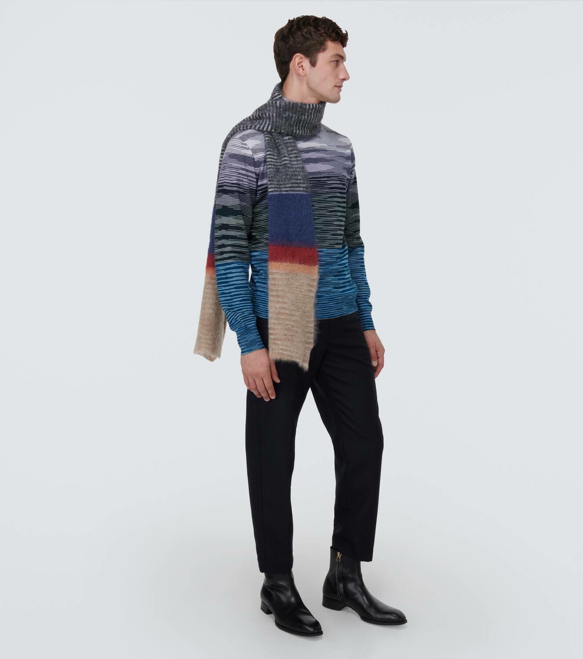 Missoni Mohair and wool-blend scarf