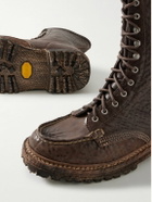 Visvim - Hi-Folk Scout Moc Leather Boots - Brown