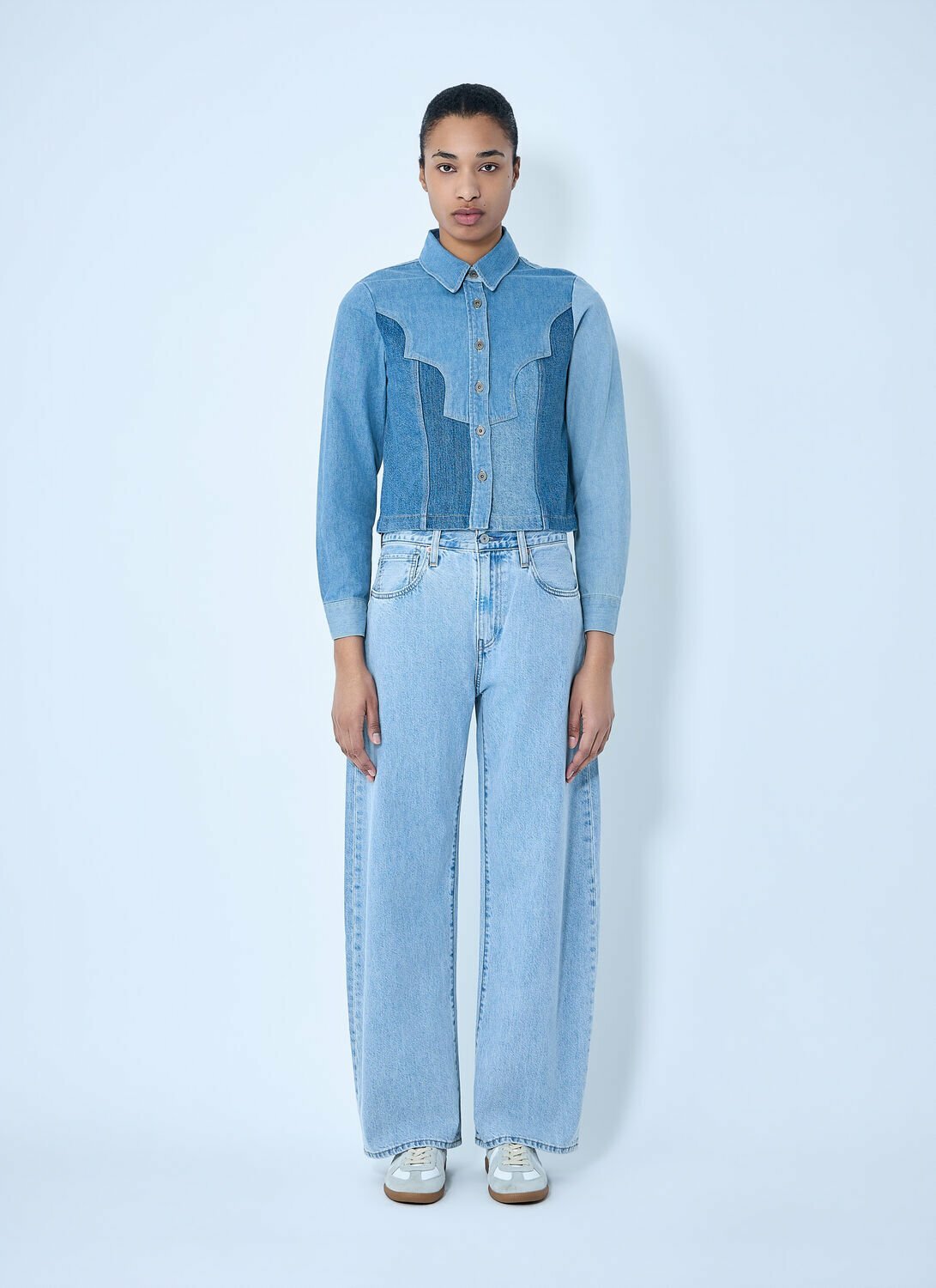 Levi's Wide-Leg Denim Jeans