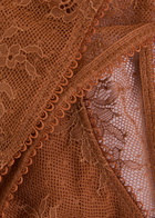 Love Stories Clio Lace Briefs Brown