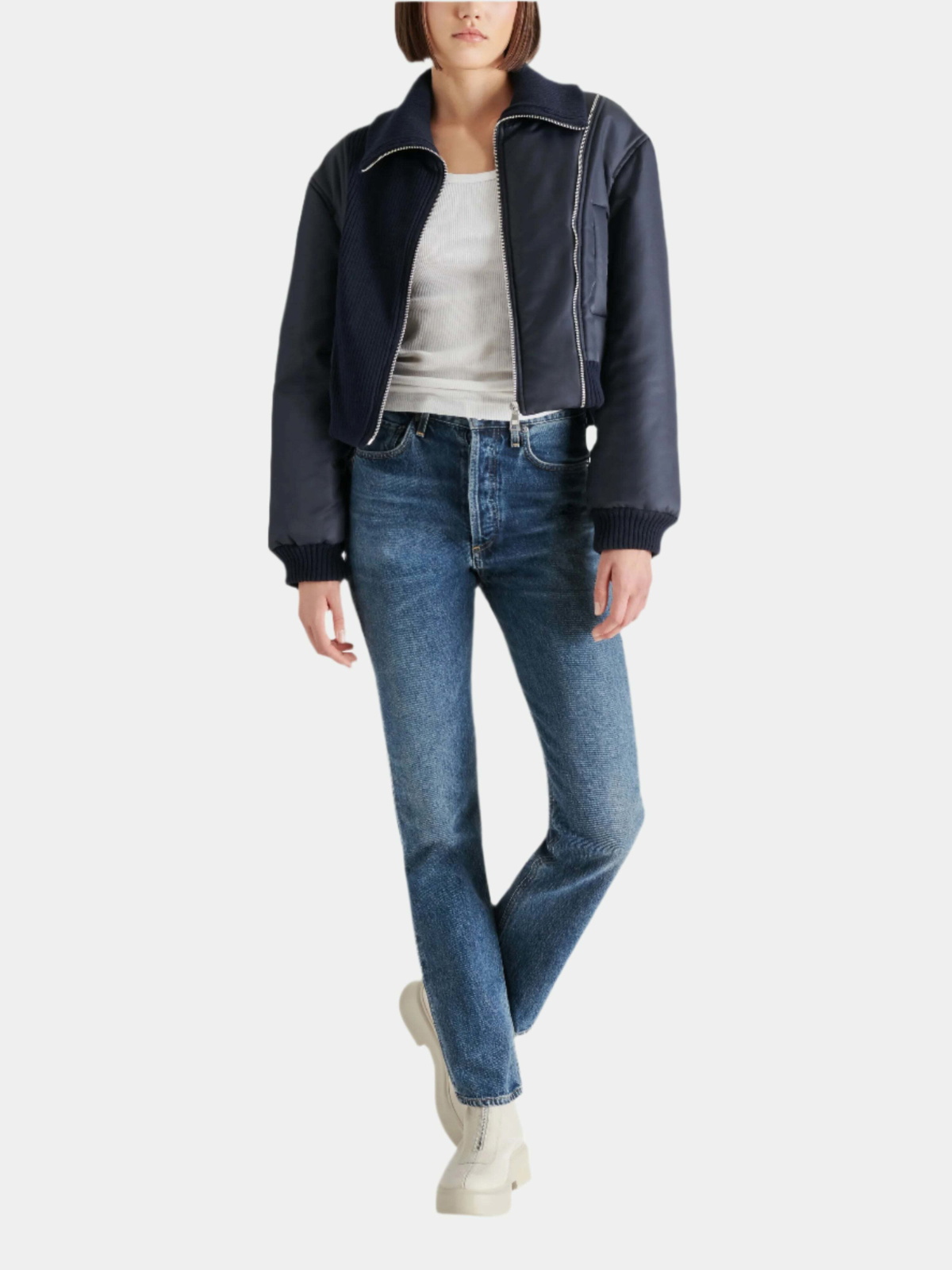Steve Madden Storm Jacket in Navy