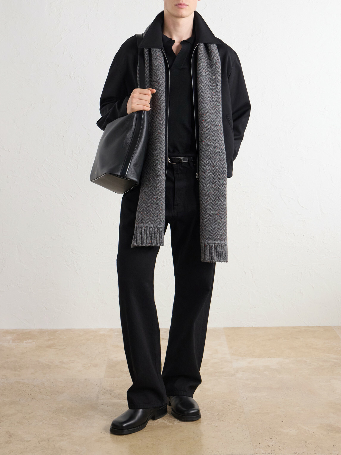 Gabriela Hearst - Stanza Logo-Appliquéd Cashmere Scarf