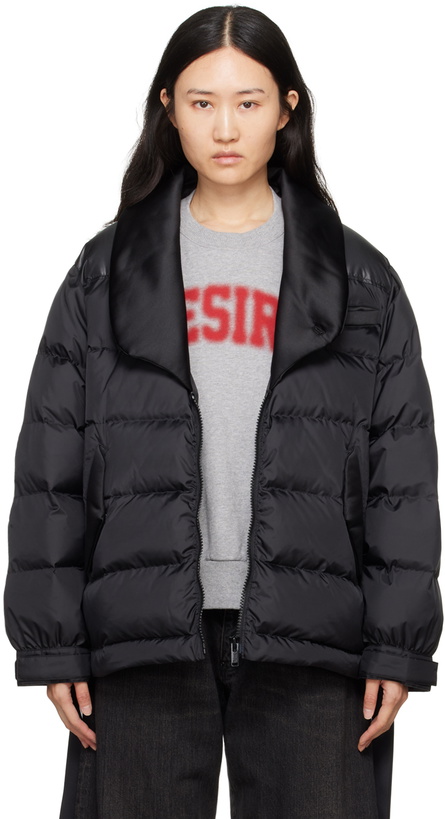 Photo: UNDERCOVER Black Contrast Down Jacket