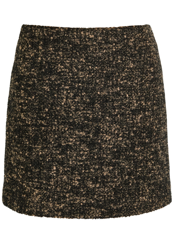 Photo: Blaze Milano Coci Bouclé Mini Skirt Brown