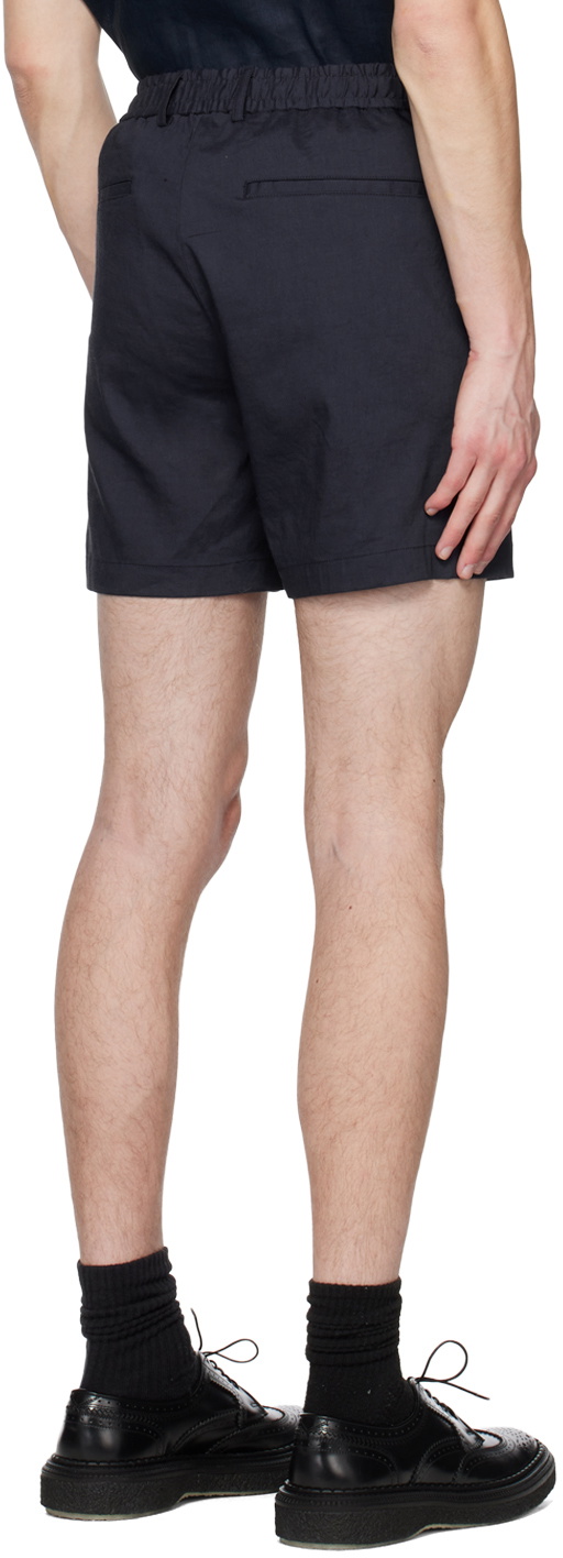 Theory Navy Curtis Shorts