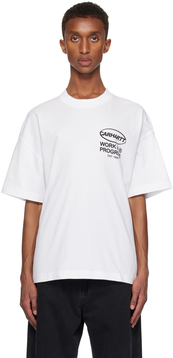 Carhartt Work In Progress White Body Of Work T-shirt