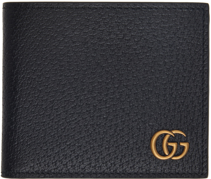 Photo: Gucci Black GG Marmont Bifold Wallet