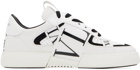Valentino Garavani White & Black 'VL7N' Sneakers